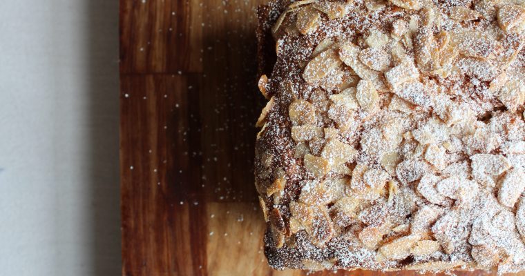 Almond Croissant Banana Bread